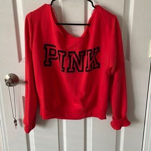 PINK Lounge Off the Shoulder Sweater